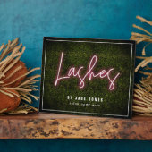 ネオンラッシュアーティストプロフェッショナル美容師 フォトプラーク (側面)