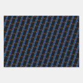 ネオンラッ芸術的プモダン紙シート ラッピングペーパーシート (正面2)