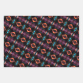 ネオンラッ芸術的プモダン紙シート ラッピングペーパーシート (正面)