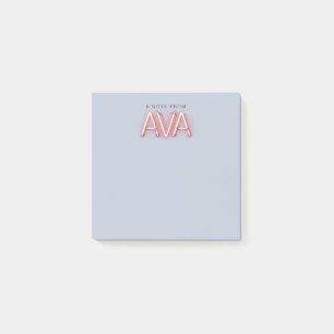 ネオンラ白熱［赤熱］光を放つイトのAva名 ポストイット