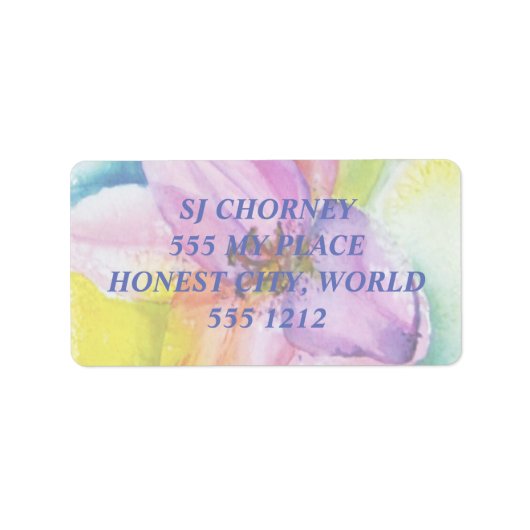 ネオンリファンキーリー住所 シール (正面)