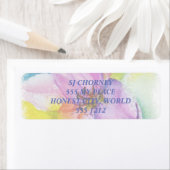 ネオンリリー差出人住所ラベル ラベル (インサイチュ)