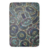 ネオンリングや輪 バスマット (正面縦)