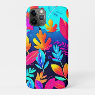 ネオンリーフパラダイスアート iPhone 11 PROケース