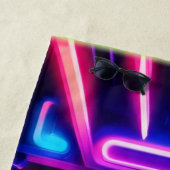 ネオンレインボーゲートウェイ ビーチタオル (インサイチュ)