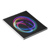 ネオンレインボーサークル ノートパッド (アングル)