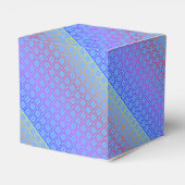 ネオンレインボースクエアパターン フェイバーボックス (裏面サイド)