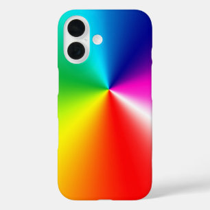 ネオンレインボースペクトル iPhone 16ケース