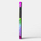 ネオンレインボー抽象デザインケースメイトiPhoneケース Case-Mate iPhoneケース (裏面 / 左)