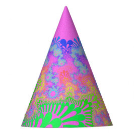 ネオンレインボー日が差すこと パーティーハット