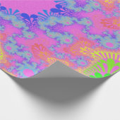 ネオンレインボー日が差すこと ラッピングペーパー (角)