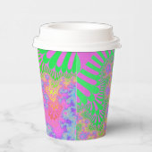 ネオンレインボー日が差すこと 紙コップ (右)