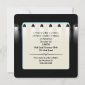 ネオンレッズパーティー看板 招待状 (裏面)