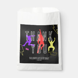 ネオンレッツジャンプ子供の誕生日パーティーありがとう フェイバーバッグ