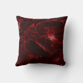 ネオンレッドパンジー クッション (裏面)