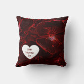 ネオンレッドビオラ クッション (裏面)