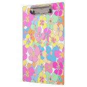 ネオンレトロフローラピンク クリップボード (左)