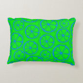 ネオンレモンスライスボホシック アクセントクッション (裏面)