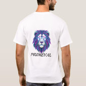 ネオンロアライオンティー** Tシャツ (裏面)