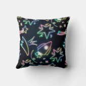 ネオンロケット星 クッション (裏面)