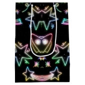 ネオンロケット星 ミディアムペーパーバッグ (裏面)