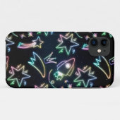 ネオンロケット星 Case-Mate iPhoneケース (裏面(横))