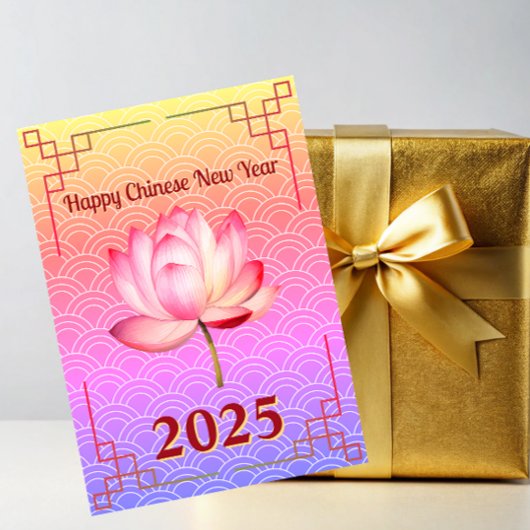 ネオンロータス中国の新年 シーズンカード