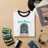 ネオンロードとニードルドロップ Tシャツ