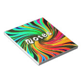 ネオンワールプール銀河系 ノートパッド (アングル)