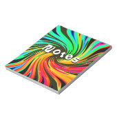 ネオンワールプール銀河系 ノートパッド (回転)