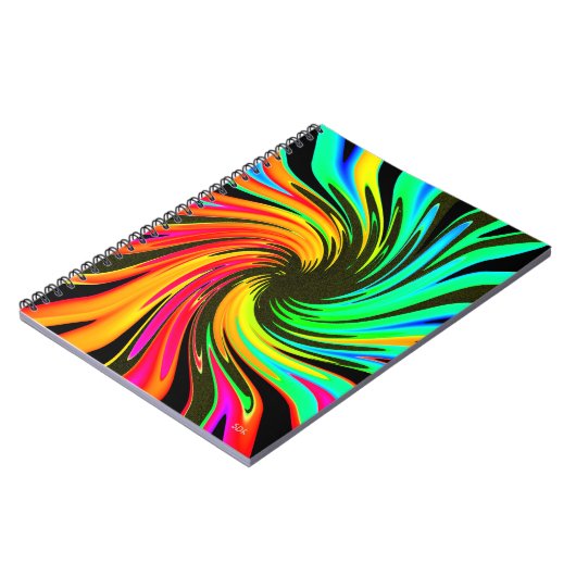 ネオンワールプール銀河系 ノートブック (左側)