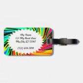 ネオンワールプール銀河系 ラゲッジタグ (裏面横)