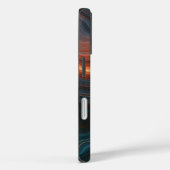 ネオンヴォルテックス抽象画 Case-Mate iPhoneケース (裏面 / 右)