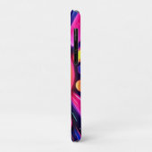 ネオンヴォルテックス抽象空間アート Case-Mate iPhoneケース (裏面/左)