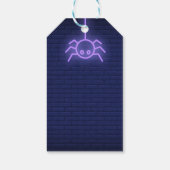 ネオン不気味エイジハロウィーン誕生日 ギフトタグ (裏面)