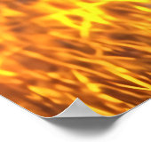 ネオン中世の戦士 – サイバーファンタジー騎士 ポスター (角)