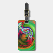 ネオン交響曲マーブル ラゲッジタグ (正面縦)