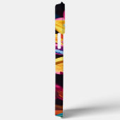 ネオン付きテクニカラー花 Case-Mate iPhoneケース (裏面 / 右)