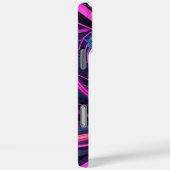 ネオン付き未来的サイバーパンクアートデザイン Case-Mate iPhoneケース (裏面 / 右)