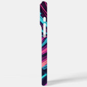 ネオン付き未来的サイバーパンクアートデザイン Case-Mate iPhoneケース (裏面 / 左)