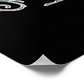 ネオン仮装ポスター ポスター (角)