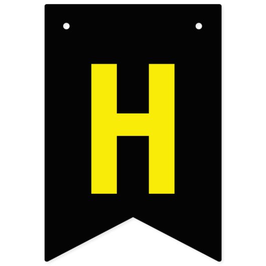 ネオン任意の年のビデオゲームのアーケード誕生日 バンティングフラッグ (第2の旗)