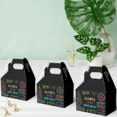 ネオン任意の年のビデオゲームのアーケード誕生日 フェイバーボックス