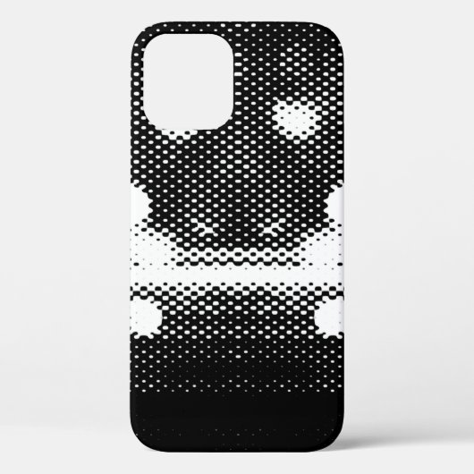 ネオン光と幾何学的シームレスパターン Case-Mate iPhoneケース (裏面)
