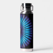 ネオン光イリュージョン ウォーターボトル (背面)