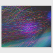 ネオン光ファイバラッピング紙 ラッピングペーパー (フラット)