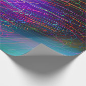 ネオン光ファイバラッピング紙 ラッピングペーパー (角)