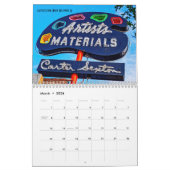 ネオン写真の私たちのタイムカレンダーのためのシンボルや象徴 カレンダー (3月 2026)