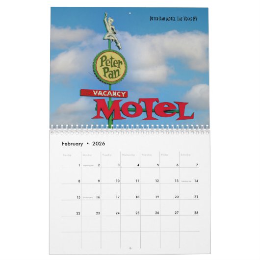 ネオン写真の私たちのタイムカレンダーのためのシンボルや象徴 カレンダー (2月 2026)