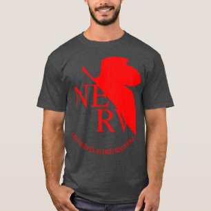 ネオン創世記エヴァンゲリオン神経ロゴ Tシャツ